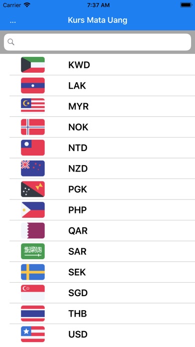 Info Kurs Rupiah screenshot 3