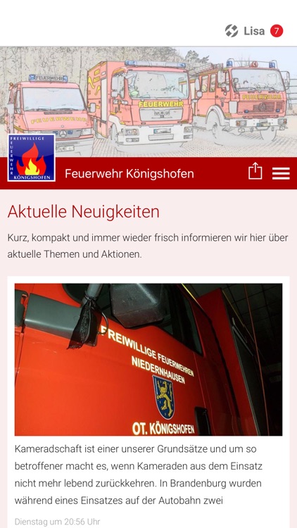 Feuerwehr Königshofen