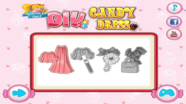 Candy Dressup Beauty Game