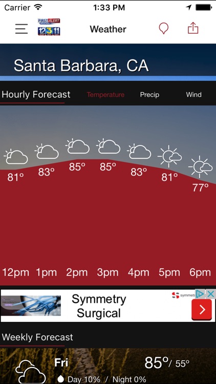 KEYT-KCOY-KKFX First Alert Wx screenshot-4