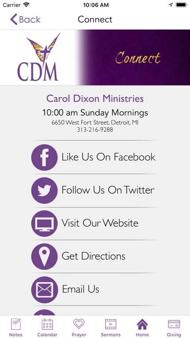 Carol Dixon Ministries | CDM screenshot 2