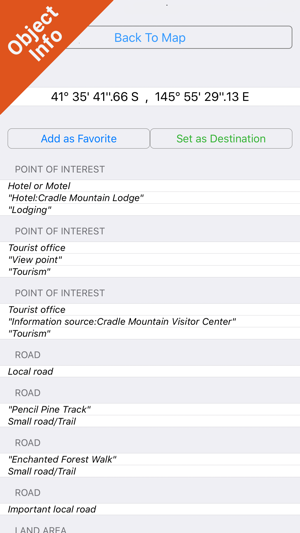 Cradle Mountain-Lake St Clair NP GPS outdoor map(圖4)-速報App