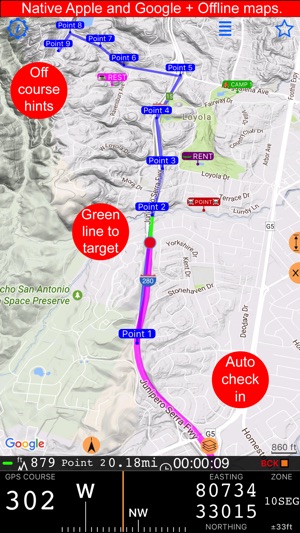 Compass 55. Map & GPS kit.(圖5)-速報App