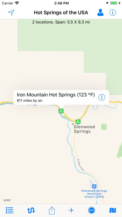 Hot Springs of the USA