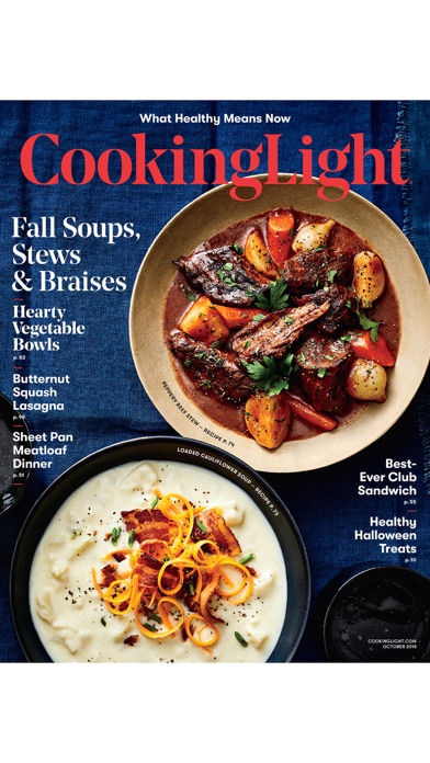 Cooking Light Magazine screenshot1