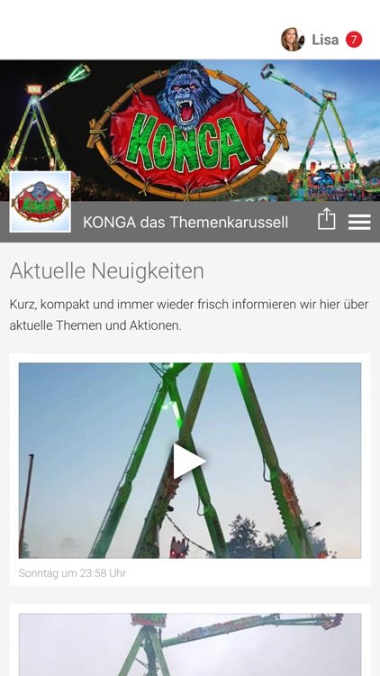 KONGA das Themenkarussell