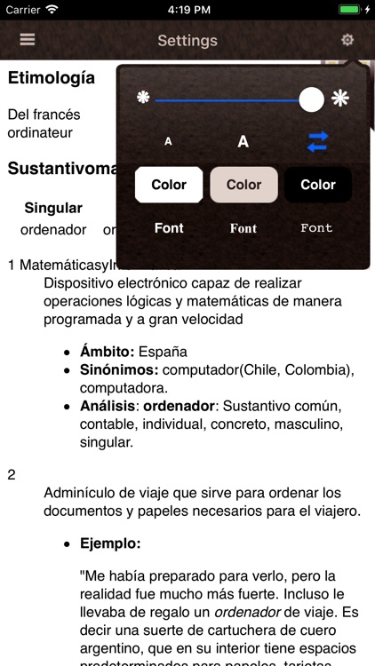 Diccionario español screenshot-4