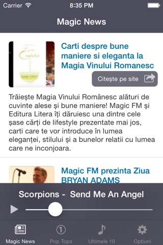 Magic FM Romania screenshot 2