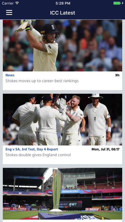 ICC Cricket screenshot-4