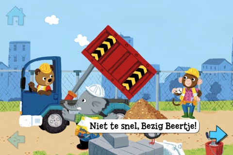 Bezig beertje op de bouwplaats screenshot 3