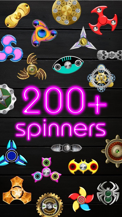 Fidget Spinner Glow
