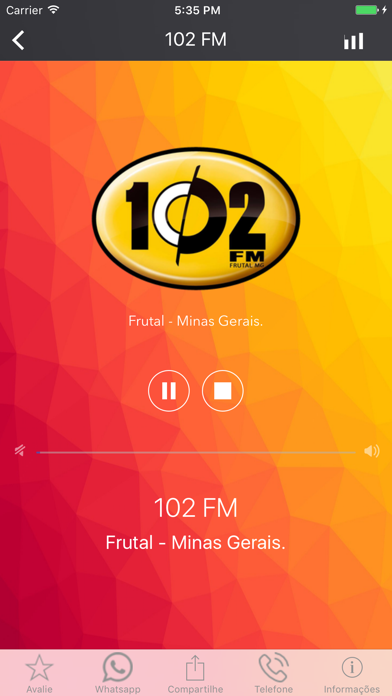 102 FM Frutal screenshot 2