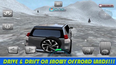 Snow 4x4 Prado Hill Road screenshot 3