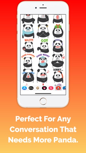 Panda Stickers and Emojis(圖2)-速報App