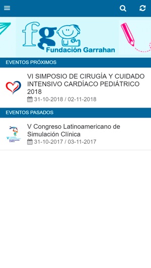 Fundación Garrahan Eventos(圖2)-速報App