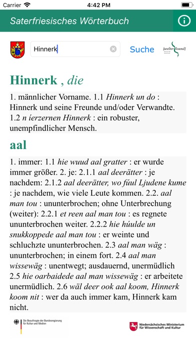 Saterfriesisches Wörterbuch screenshot 3