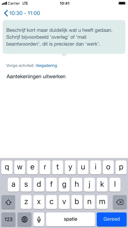 Daglijst screenshot-3