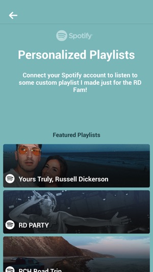 Russell Dickerson's: RD app(圖2)-速報App