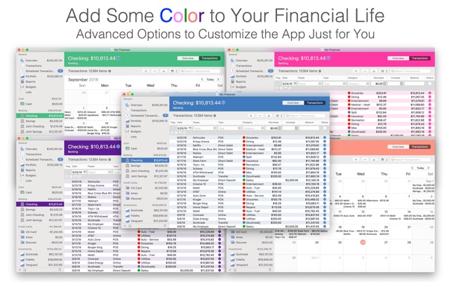 Splitting transactions moneywell personal finance software free