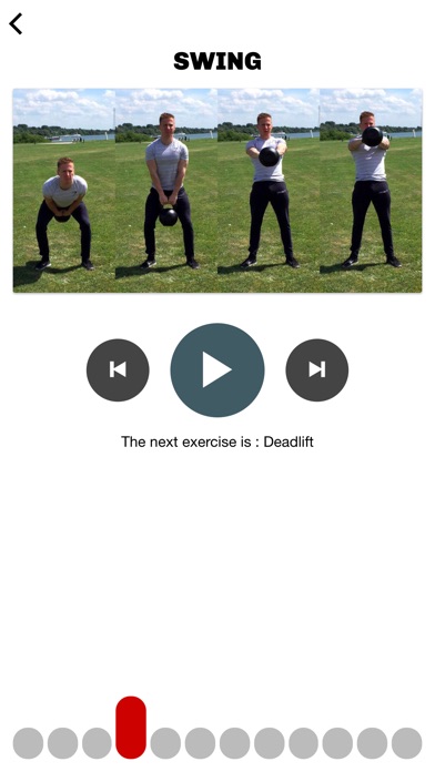 7 Minute Kettlebell Workout screenshot 2