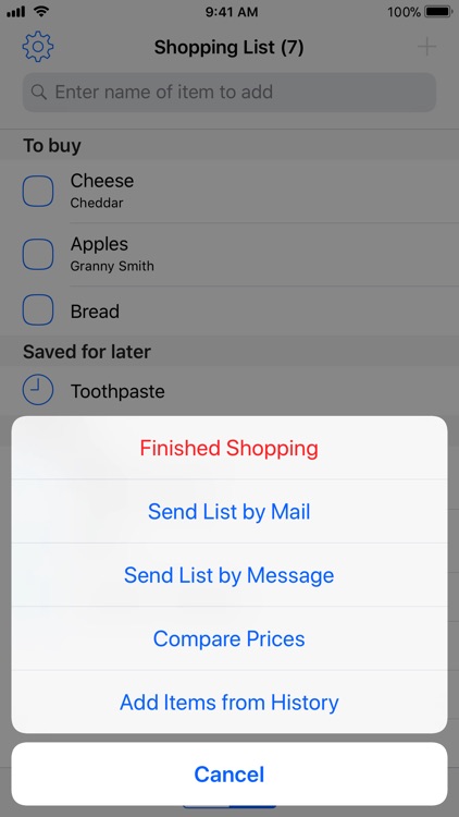 Easy Shopping List screenshot-4