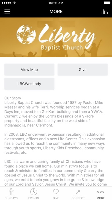 Liberty Baptist Church - IN screenshot 3