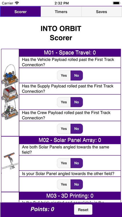 FLL INTO ORBIT Scorer