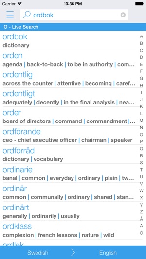 Dictionary Swedish English(圖1)-速報App