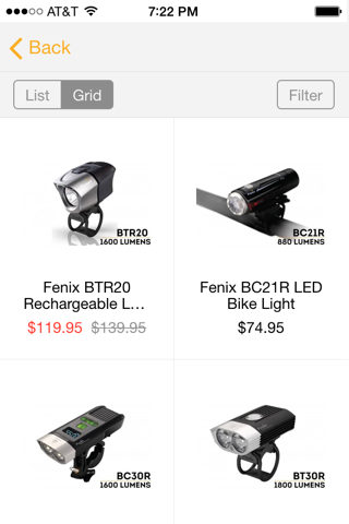 Fenix Store - LED Flashlights screenshot 3