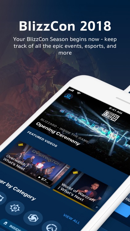 BlizzCon Mobile screenshot-0