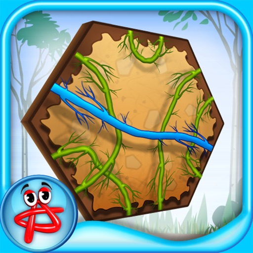 Tangled Gardens: Pipes Puzzle icon