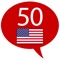 "Learn English US - 50 languages" (www