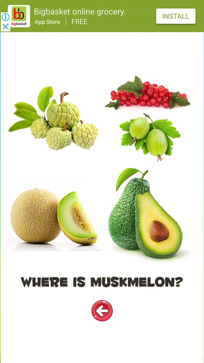 Learn Vegetables and Fruits