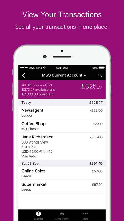 M&S Banking