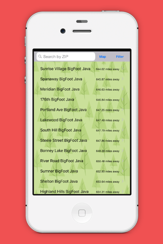 BigFoot Java Rewards - náhled