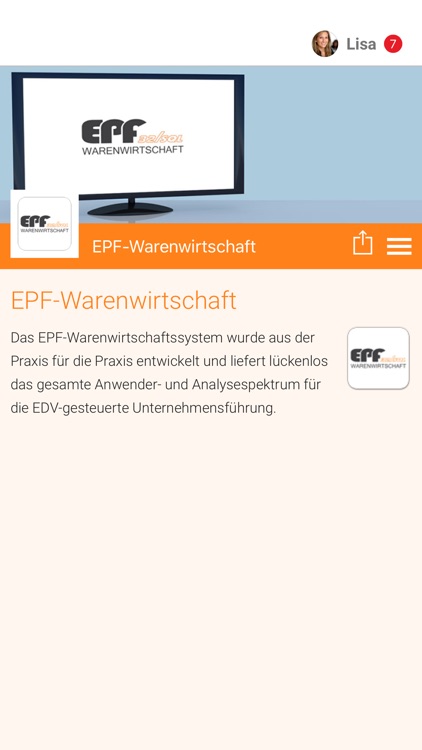 EPF-Warenwirtschaft