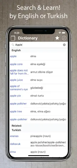 Game screenshot Turkish English Dictionary + mod apk