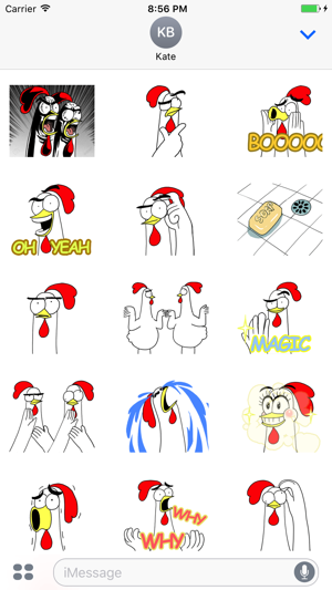 Chicken Bro 10 Sticker Pack(圖2)-速報App