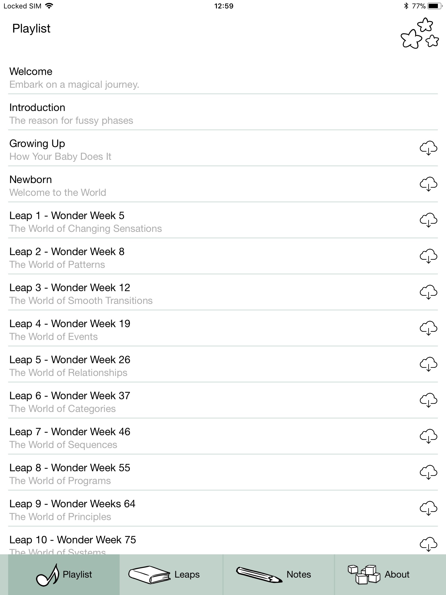 The Wonder Weeks - Audiobook screenshot 2