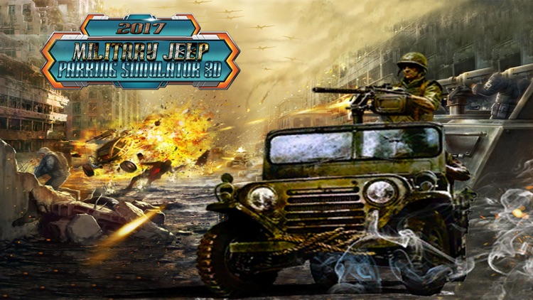 3D Military Jeep Parking Simulator Game