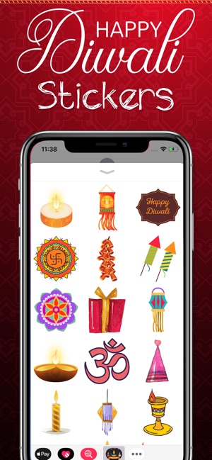 Diwali Emojis(圖3)-速報App