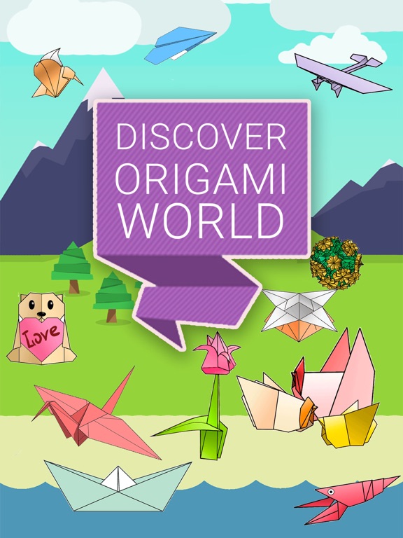 ORIGAMI 3D: explore new magic paper creations screenshot