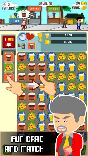 FoodyVille: Food Puzzle Mania(圖2)-速報App