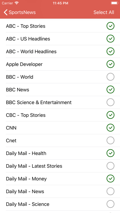 News Pro - Top News RSS Reader screenshot 4