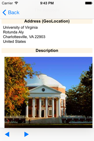 eMap UVA : University of Virginia screenshot 3