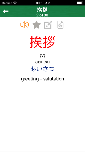 Japanese Vocabulary JPLT N4(圖2)-速報App