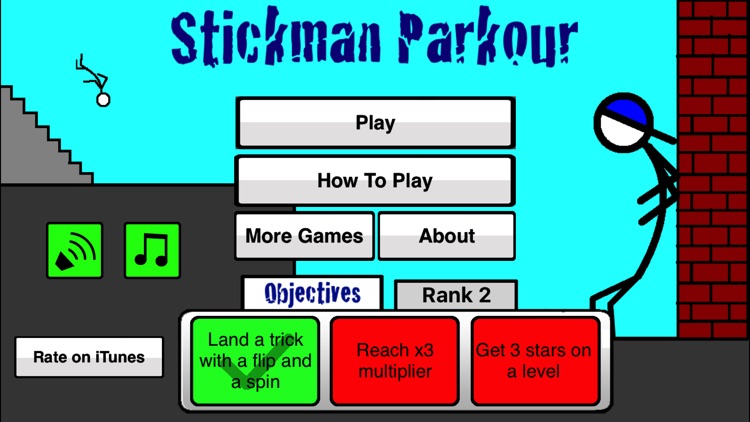 Stickman Parkour Lite