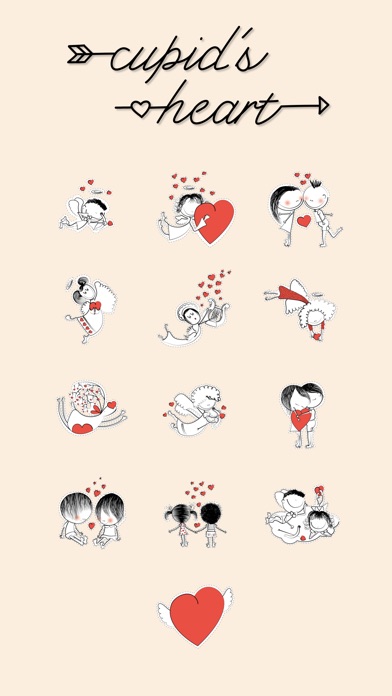 Cupid's Heart - Stickers screenshot 4