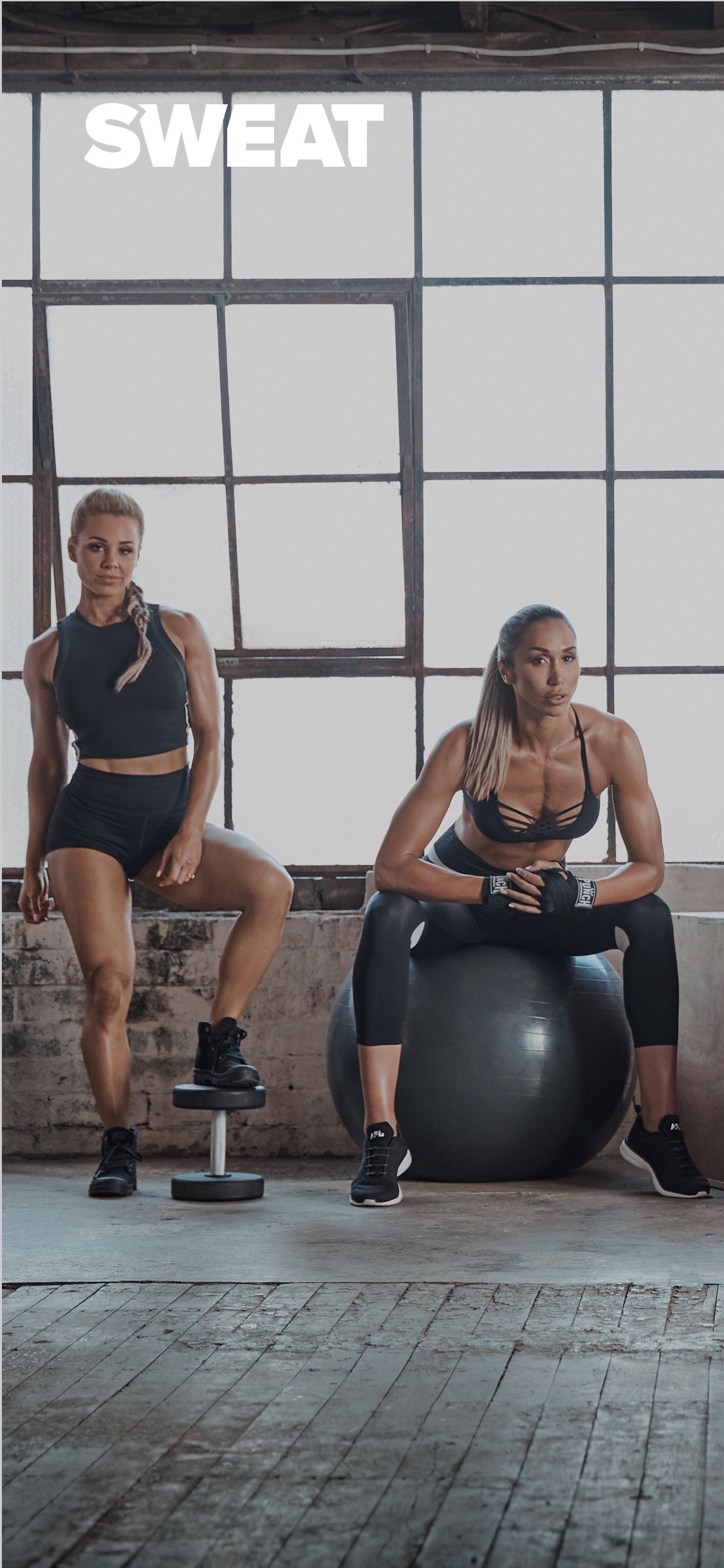 Screenshot do app Sweat: Fitness Kayla Itsines