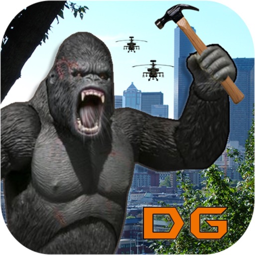 Crazy Apes City Fight iOS App